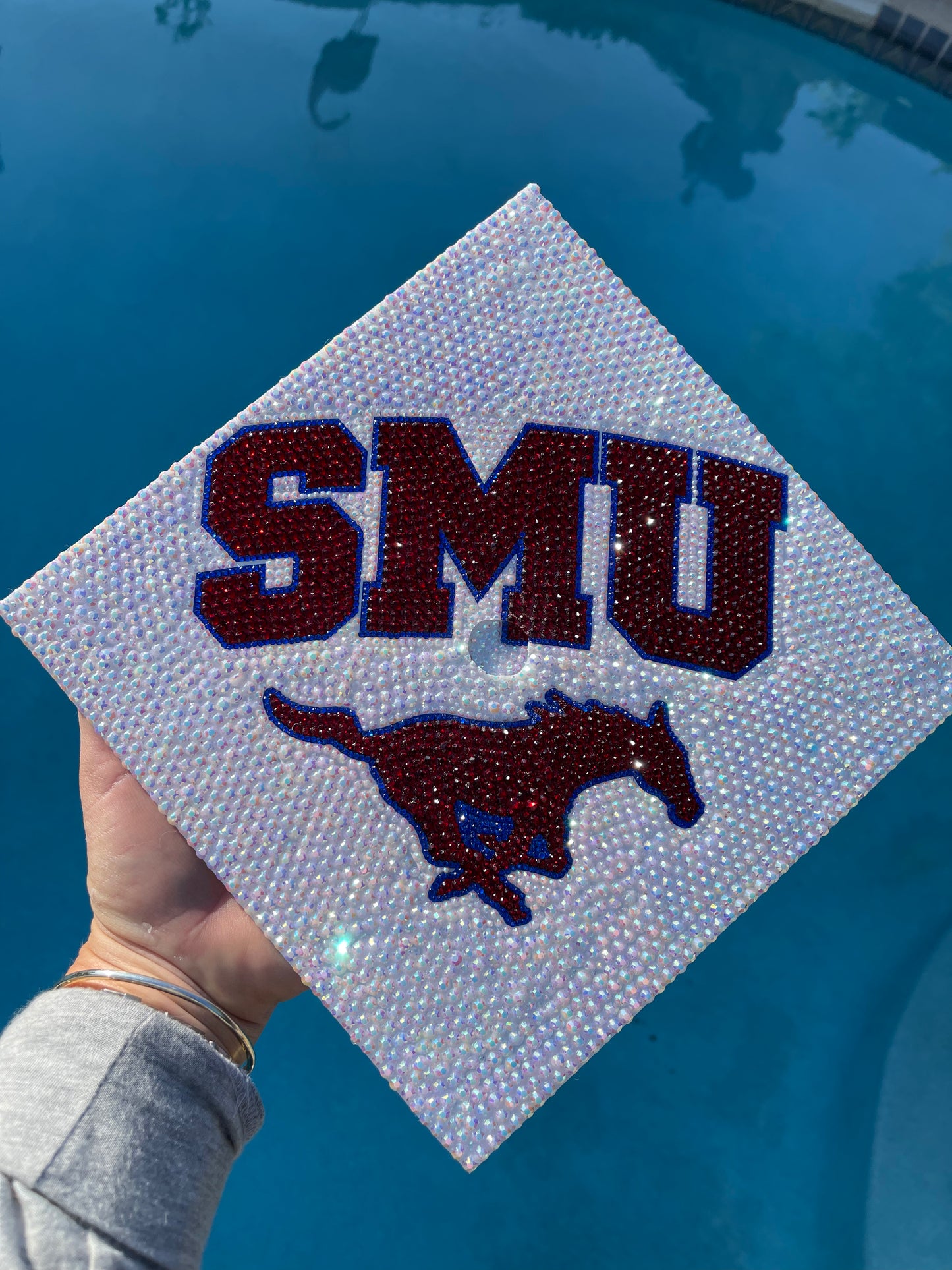 Custom Rhinestone Graduation Cap