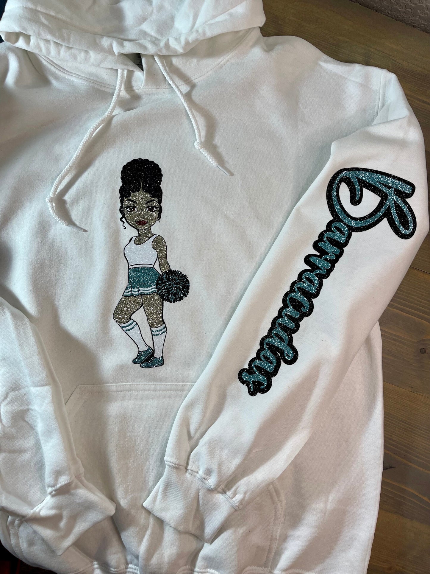 Glitter Cheer/Sports TShirt custom