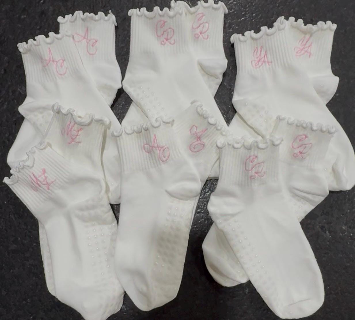 Personalized Grippy Socks for Pilates & Yoga