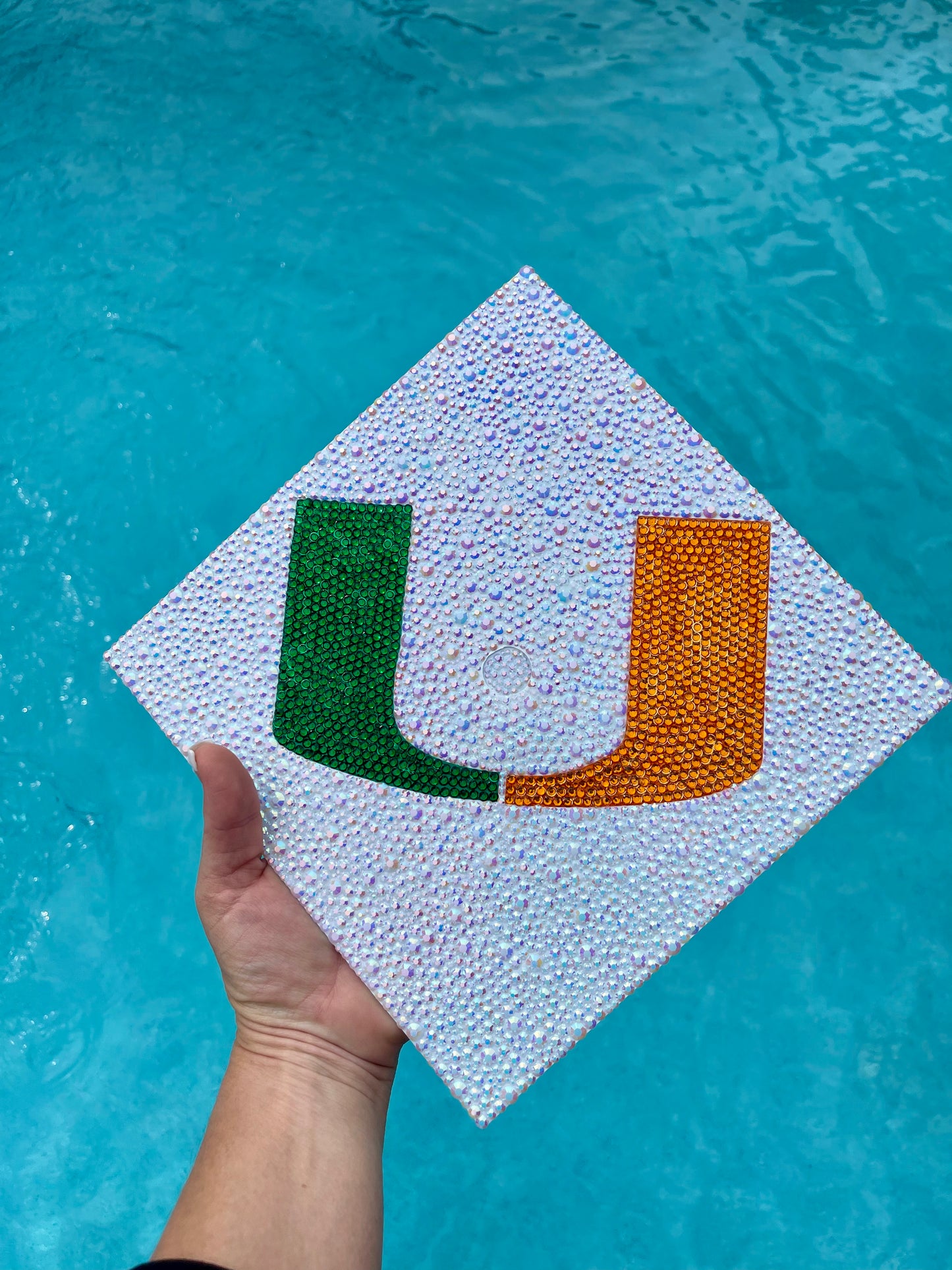 Custom Rhinestone Graduation Cap