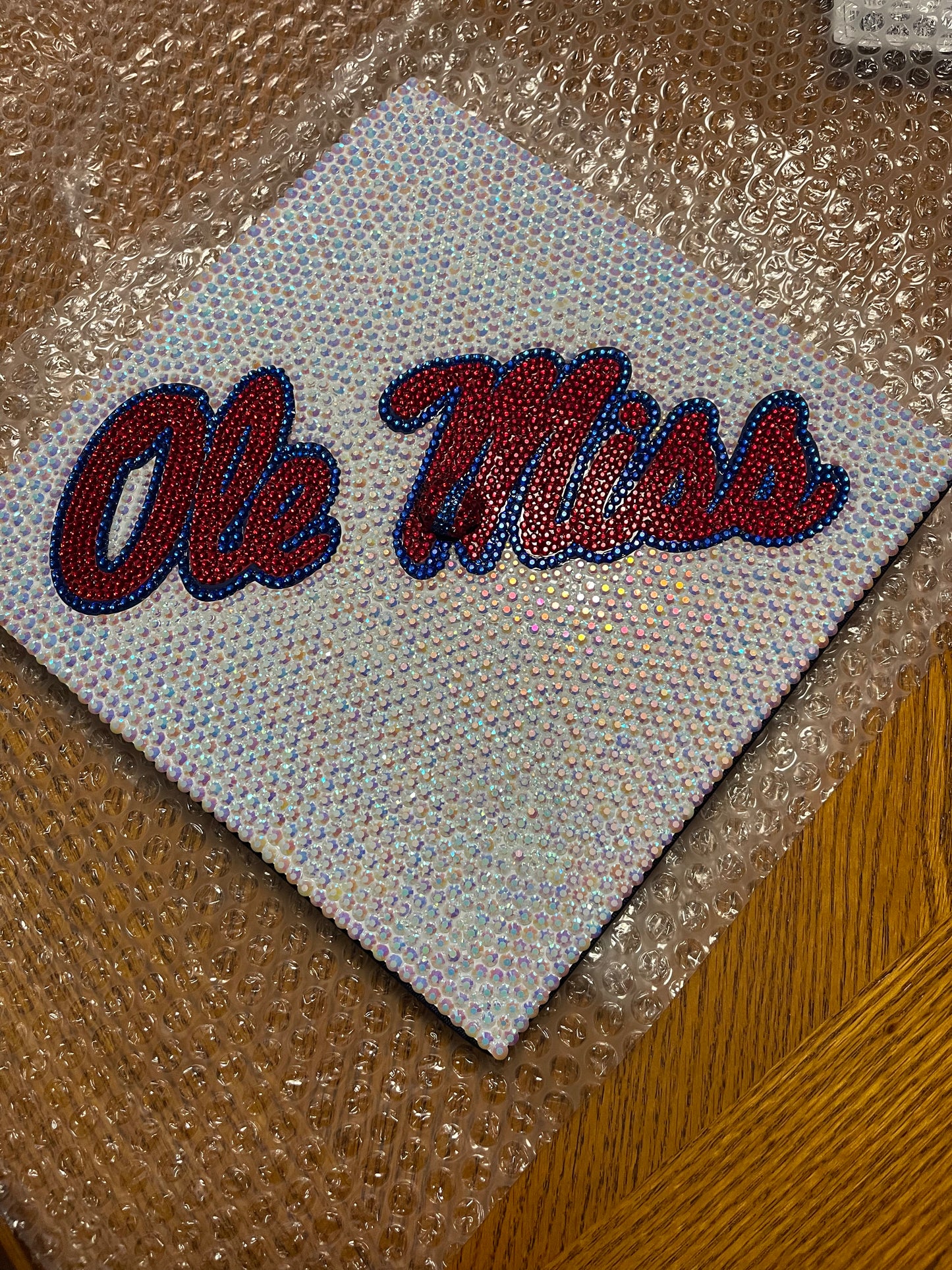 Custom Rhinestone Graduation Cap