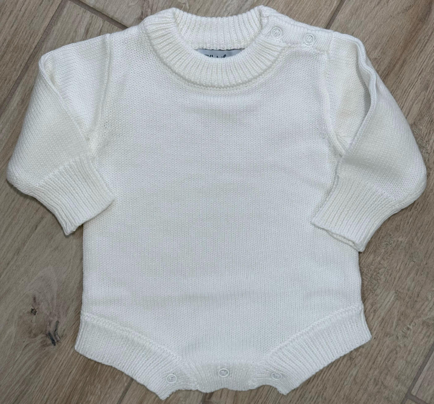 Personalized Newborn Baby Boy Romper with Name