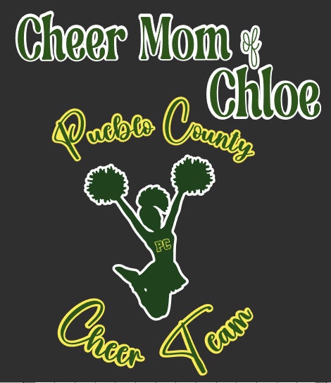 Glitter Cheer/Sports TShirt custom