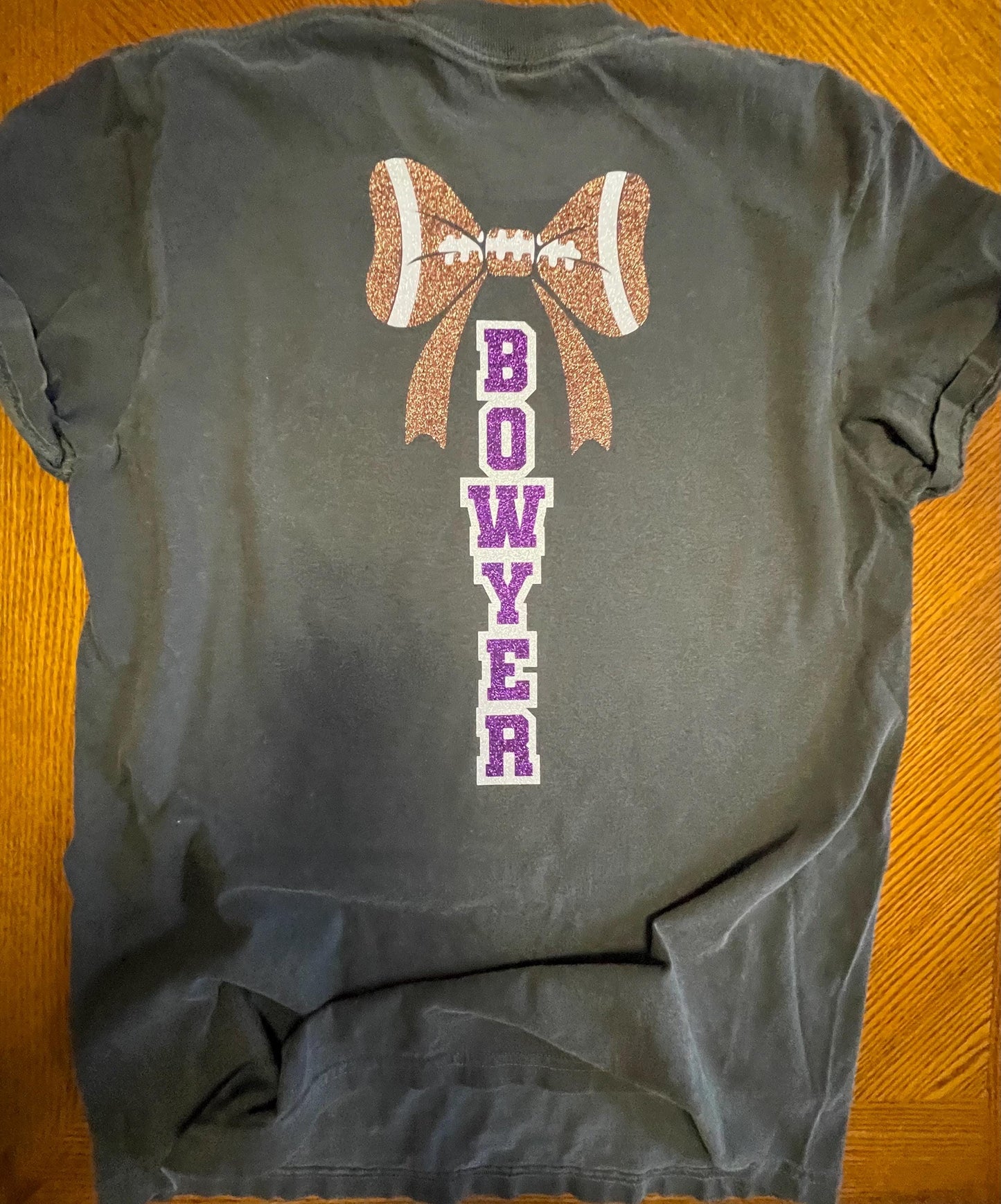 Glitter Football TShirt /Jersey custom