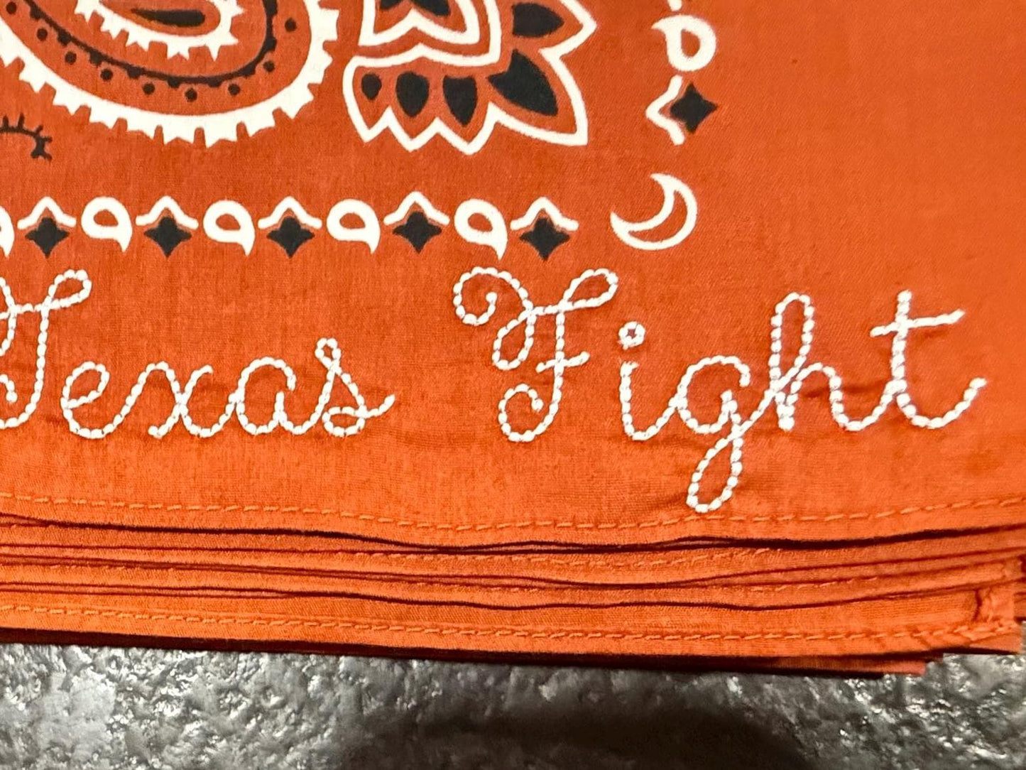 Personalized Bandana | Name Chain Stitch Bandana | Team Bandana | Bridesmaid Gifts | Wedding Party | Embroidered Bandana