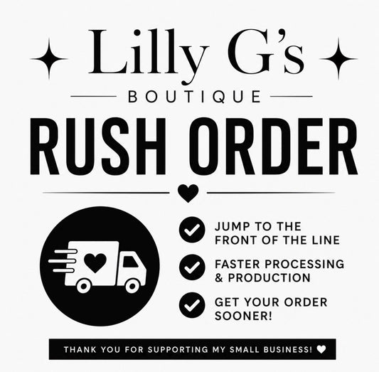 Rush Order ADD-ON