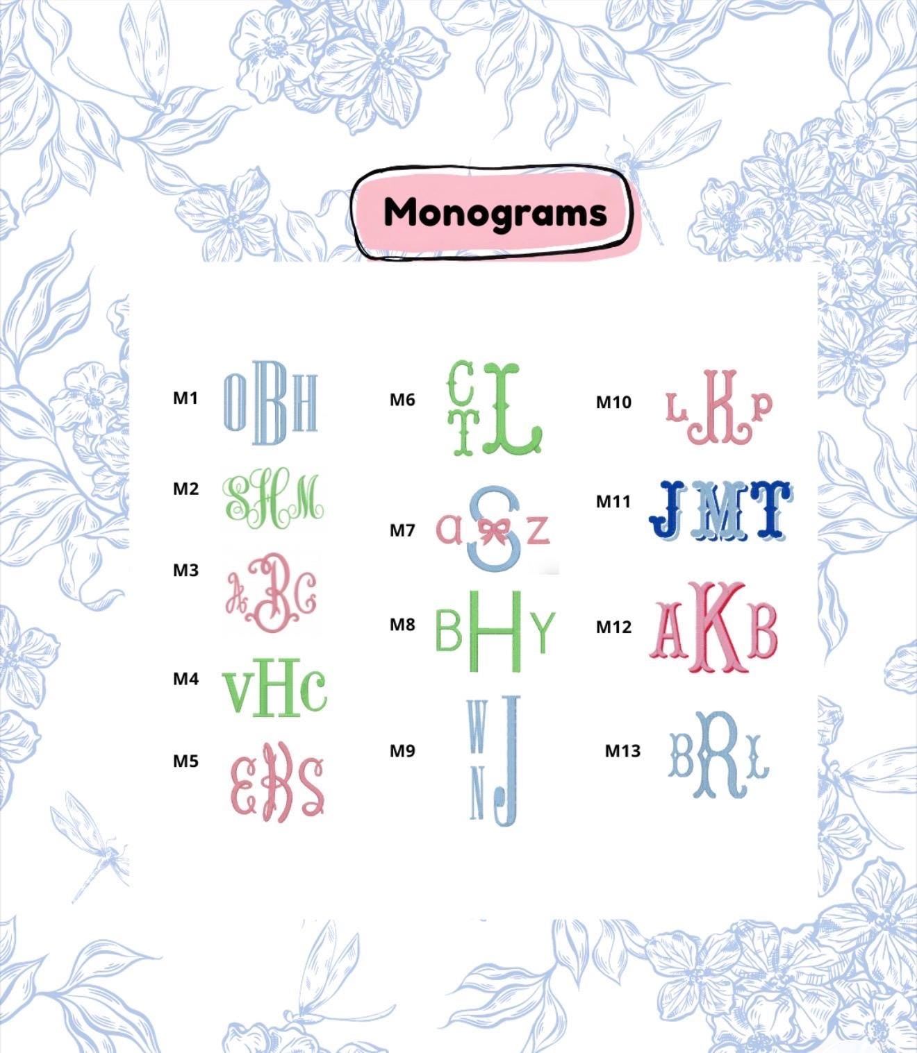 Personalized Acrylic Monogram Frame, Custom Embroidered Initial, Scalloped Magnetic Frame, Dorm Room Decor,  Nursery Decor, Sorority Gift